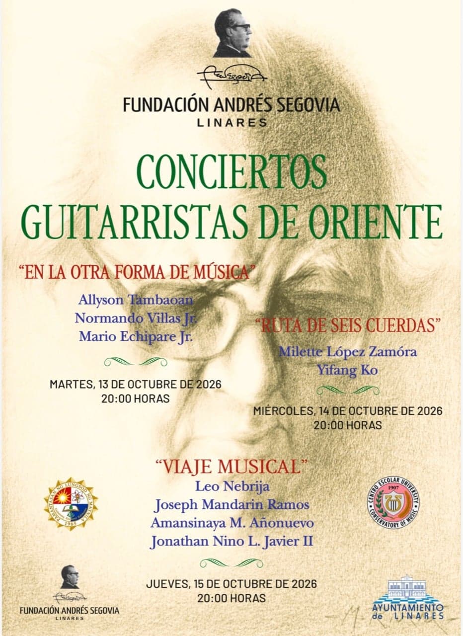 Ciclo «Guitarristas de Oriente» en la Casa Museo Andrés Segovia
